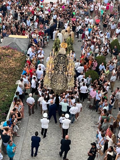 Religious procession in Vejer August 2023 by Annie B