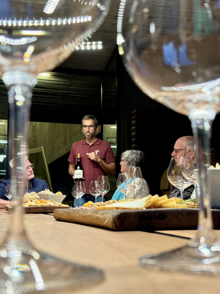 Wine Tastiing at Torre de Palma with Annie B