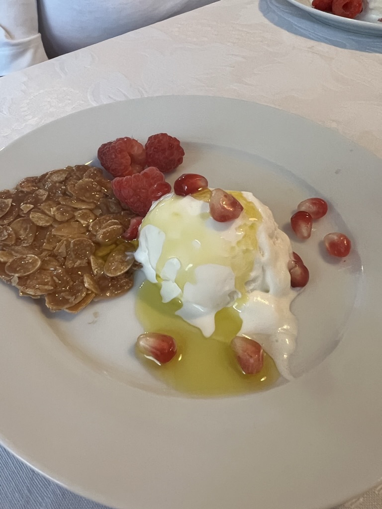 Olive Oil Ice cream in the Alentejo with Annie B