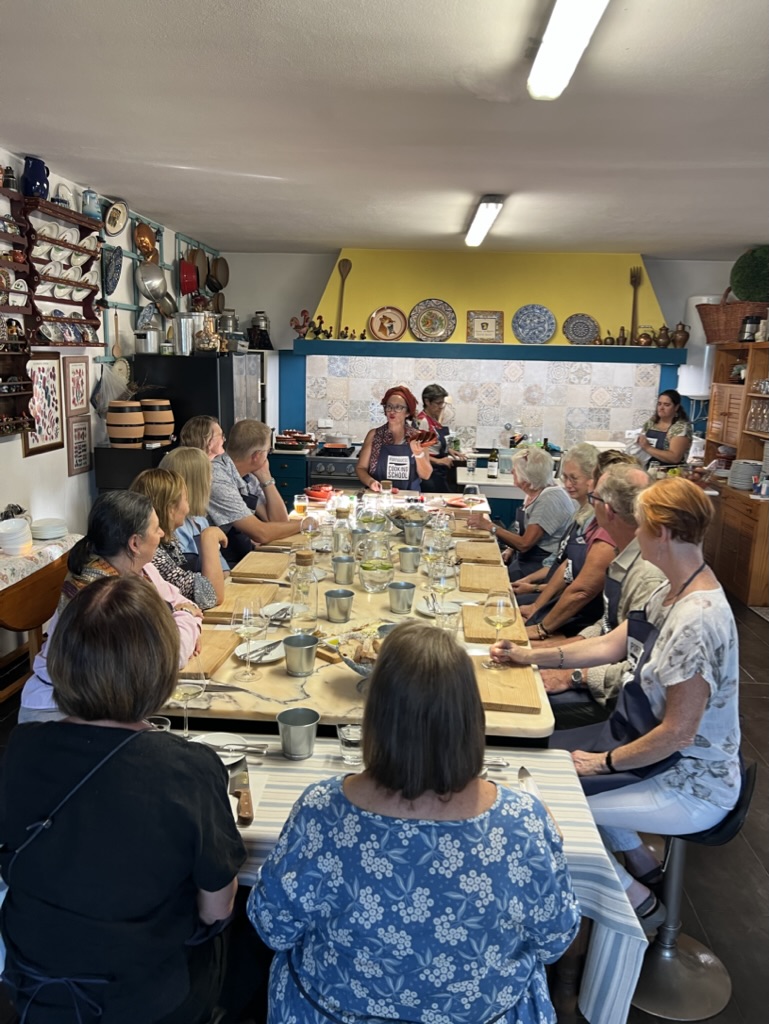 Cooking class in Evora with Annie B