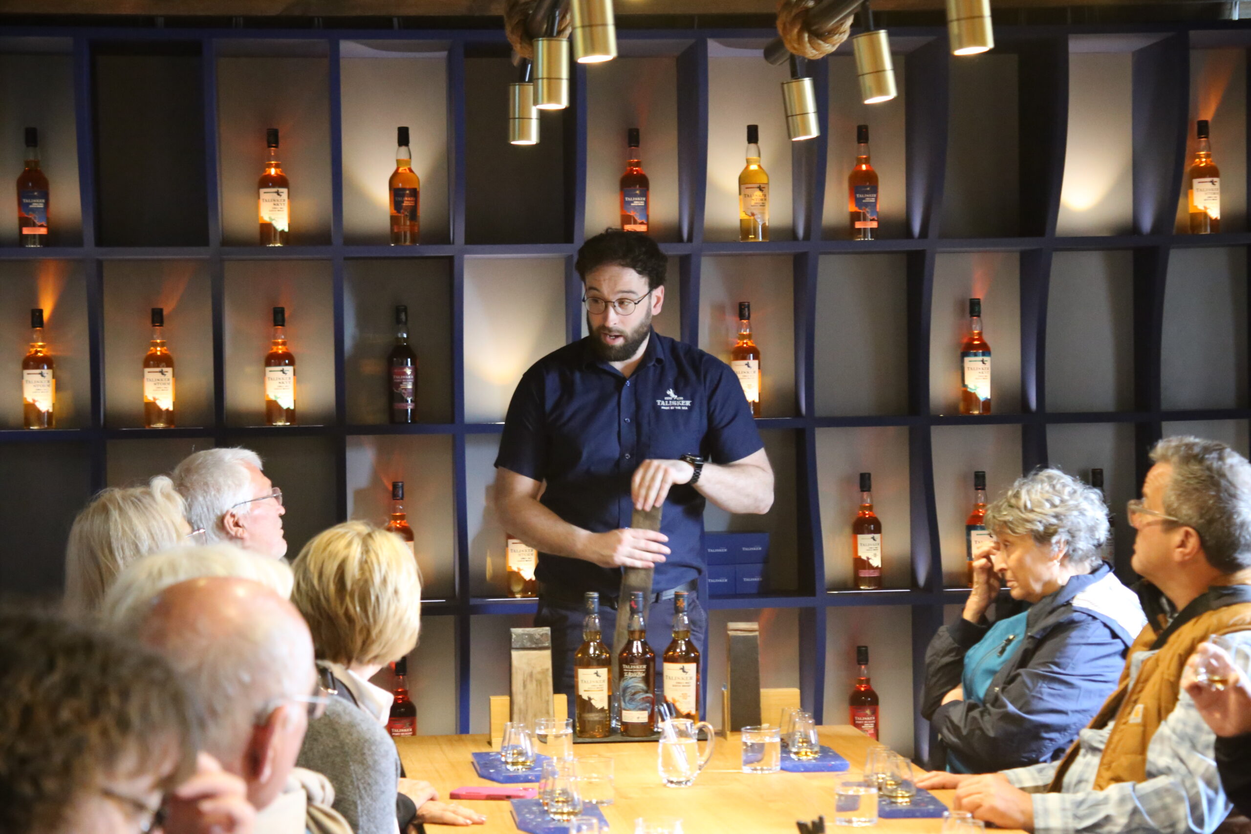Visiting Talisker distillery with Annie B