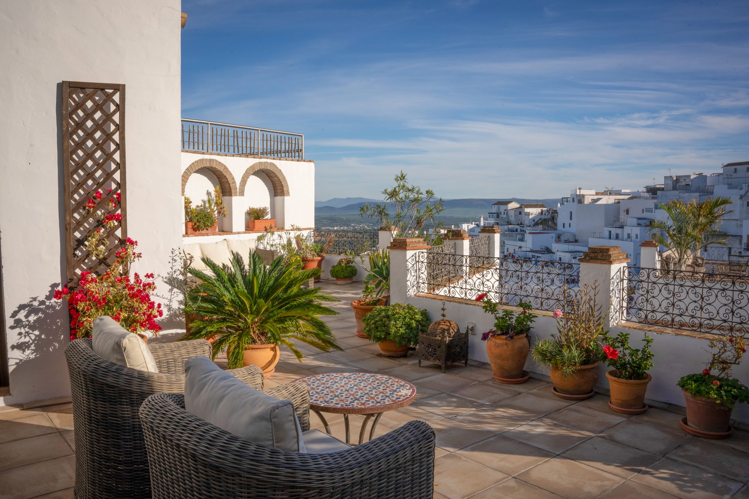 Califa Terrace with Annie B