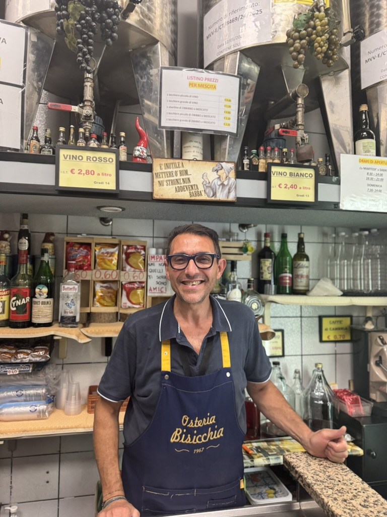 A bar in Catania