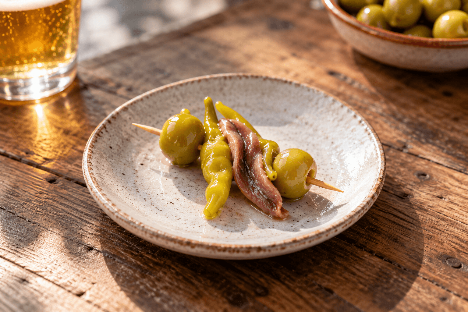 Gilda Pintxo recipe and more by Annie B Spain