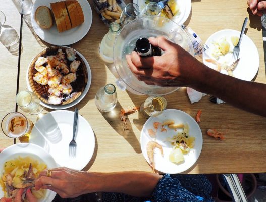 Seafood & Sherry feast